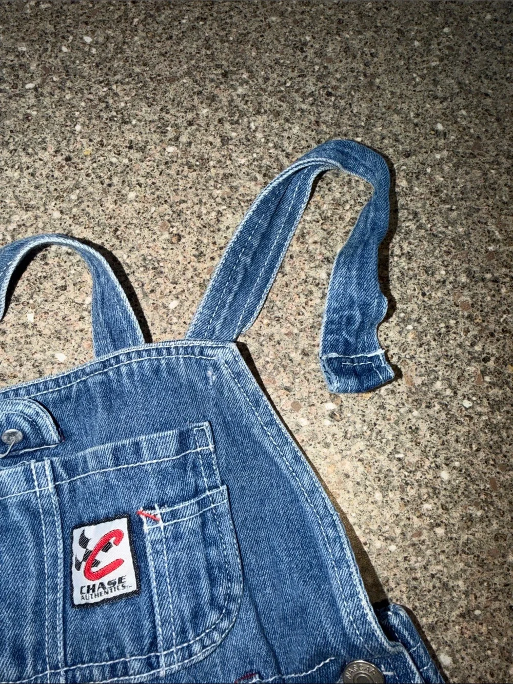 Chase Dale Earnhardt Jr. Denim Overalls Shorts - Nascar Racing